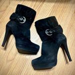 Stuart Weitzman women 6.5 Elegant Black High Heel Ankle Bootie 5 inch heel Photo 0