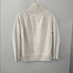 Gilli Soft Cream Mock Neck Chunky Knit Sweater White Photo 3