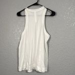 Lululemon Long Cotton Crewneck Tank size XS in white Photo 5