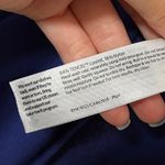 Eileen Fisher  Tencel Boxy Crewneck Long Sleeve Top XS Royal Blue Photo 3