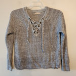 it's our time  grey knitted sweater size womens small Photo 0