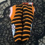 Hello Kitty  Halloween Fuzzy Slipper Sock Glow in the Dark NWT Photo 1