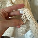 Ulla Johnson  Fringe Tassle Knit Cardigan Size Small Color Cream Photo 3