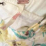 Free People Altura Floral Sunflower Print Babydoll Mini Linen Blend Dress, Size L 12-14 Photo 6