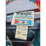 Wrangler Vintage 1970s Western SW Country Button Down Shirt Women's Size Small Photo 2