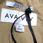 Ava & Viv NEW  Womens Plus 2X Trench Coat Rain Jacket Tan Water Resistant NWT Photo 4