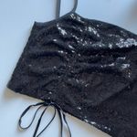 WAYF X Emma Rose Cinched Crop Sequin Top NWOT Photo 3