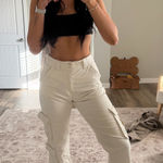 Abercrombie & Fitch Abercrombie Curve Love Cargo Pants Photo 0