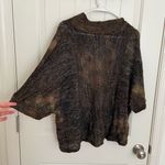 EUC | Yarn Art women’s thin lightweight acrylic‎ knit cowl neck sweater medium Brown Photo 4