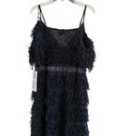 Chloe Oliver Black Fringe Dress Size Small Photo 4