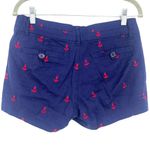 FSR Blue Anchor Embroidered Womens Shorts Sz 5 Nautical Preppy Coastal Summer Photo 5