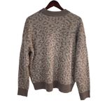 Aerie Animal Print Leopard Print Pullover Sweater Women’s Size S Photo 4