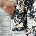 Bar III  Hidden Marble Tie Dye Swim Cover Up Romper Sz S Blush Pink Black Shorts Photo 3