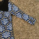 Lucky Brand  knit neckline multicolor top Photo 4