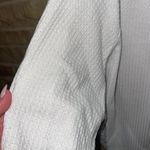 Chic Soul Waffle Knit White Top Photo 1