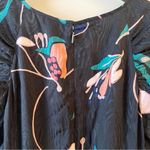 Rebecca Taylor 3/4 SLEEVE BOTANICAL BLOOM SILK-BLEND DRESS SIZE 6 $395 Photo 11