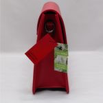 Badgley Mischka Red Crossbody Shoulder Bag Purse Wedding Cocktail Party Photo 2