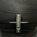 Athleta Cozy Karma Asym Black Long Sleeve High Zip Neck Sweatshirt Dress Medium Photo 8