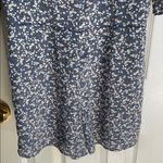 Altar'd State  Blue and White Tie Front Floral, Cottagecore Jumpsuit Photo 2