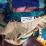 Boho Sari Gypsy reversible floral wrap skirt dress OSFM Green Size undefined Photo 8