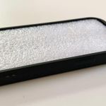 Black Solid Silicone Iphone 15 Pro Phone Case Photo 2