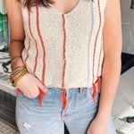 Riff Raff Tassel Knit Tank Top  Photo 0