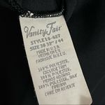 Vintage 90’s Vanity Fair Black Slip Dress Night Gown M/L Black Size L Photo 5