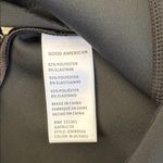 Good American NWT Good Waist High Rise Ankle Zip Scuba Pants Black Size Small Photo 6