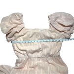 Calvin Klein  Light Pink Poofy Sleeve Above The Knee Mini Dress Size 8 Photo 2