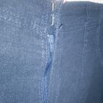 Gloria Vanderbilt  16 38 Linen Blend Dark Wash Navy Shorts Plus Photo 6