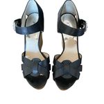 Michael Kors Somerly Platform Studded Leather Espadrille Wedge Sandal size 7 Photo 2