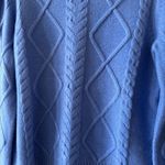 Loft  Cornflower Blue Pullover Pullover Cable Knit Sweater Women's S New With Tag Photo 1
