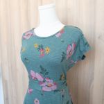 Toad & Co Womens Wrap Dress Size S Green Floral Boho Cottage Outdoor Casual Photo 4