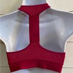 Nike  Dri Fit Elastika Women’s‎ Sz M Fuschia Medium Impact Athletic Bra Photo 3