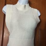 Et Clet Elegant Cream Sleeveless Knit Top Photo 0