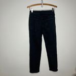 Madewell curvy stovepipe jeans black womens size 27P petite short casual trendy Photo 5