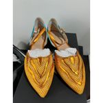 Dream Walkers Kusama Orange 38 Women's Flats Handmade in Spain Size 7.5 Photo 2