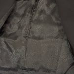 Reba  Black Blazer Gold Turn-Lock Peplum Hem Quiet Luxury Money Classic Workwear Photo 10