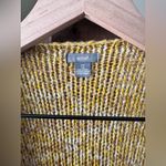 Aerie Whipstich Mustard Marled Open Front Cardigan Soft & Comfy Size Small EUC Photo 2