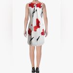 Ralph Lauren Lauren by Women’s White Sleeveless Floral Petite Dress 6P Photo 1