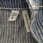 Loft Blue Striped Chambray Shorts Size Small Preppy Striped Shorts Photo 6