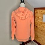 Nike Orange Grey Full Zip Athletic Workout Hoodie Jacket Extra Small Photo 2