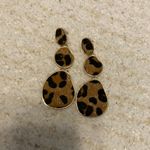 Cheetah Print Earrings Multi Photo 0