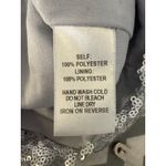 Lulus Women’s XL Silver Sequin Skirt – Mini, Fully Lined Photo 4
