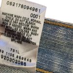 Levi's Levi’s Jeans Retro Deconstructed Distressed Patchwork Faded Light Wash Skirt Photo 6