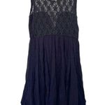 Free People Black Fiesta Mini Dress Sz XS Photo 3