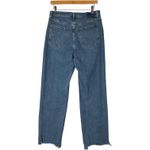 Abercrombie & Fitch The 90s Relaxed Jean Distressed Hem Curve Love Medium Sz 30 Photo 3