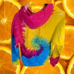 Luxe  Bahamas Nassau EST 1973 Tie Dye Hoodie Sweatshirt‎ Size Small Photo 5