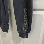 Bebe  Jogger Sweatpants Fleece Activewear Pants Rhinestones Women’s size Small Photo 1