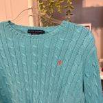Ralph Lauren  Blue Cable Knit Sweater Size XL Photo 1